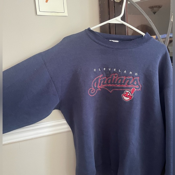 vintage cleveland indians crewneck - Picture 1 of 4